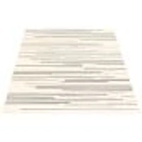 Linear Cream-Grey Rug