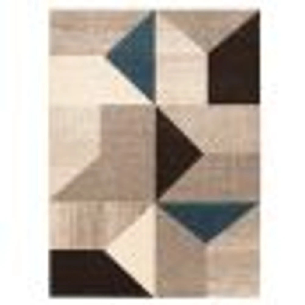 Luxor Grey/Blue Rug