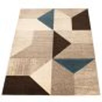 Luxor Grey/Blue Rug