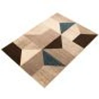 Luxor Grey/Blue Rug