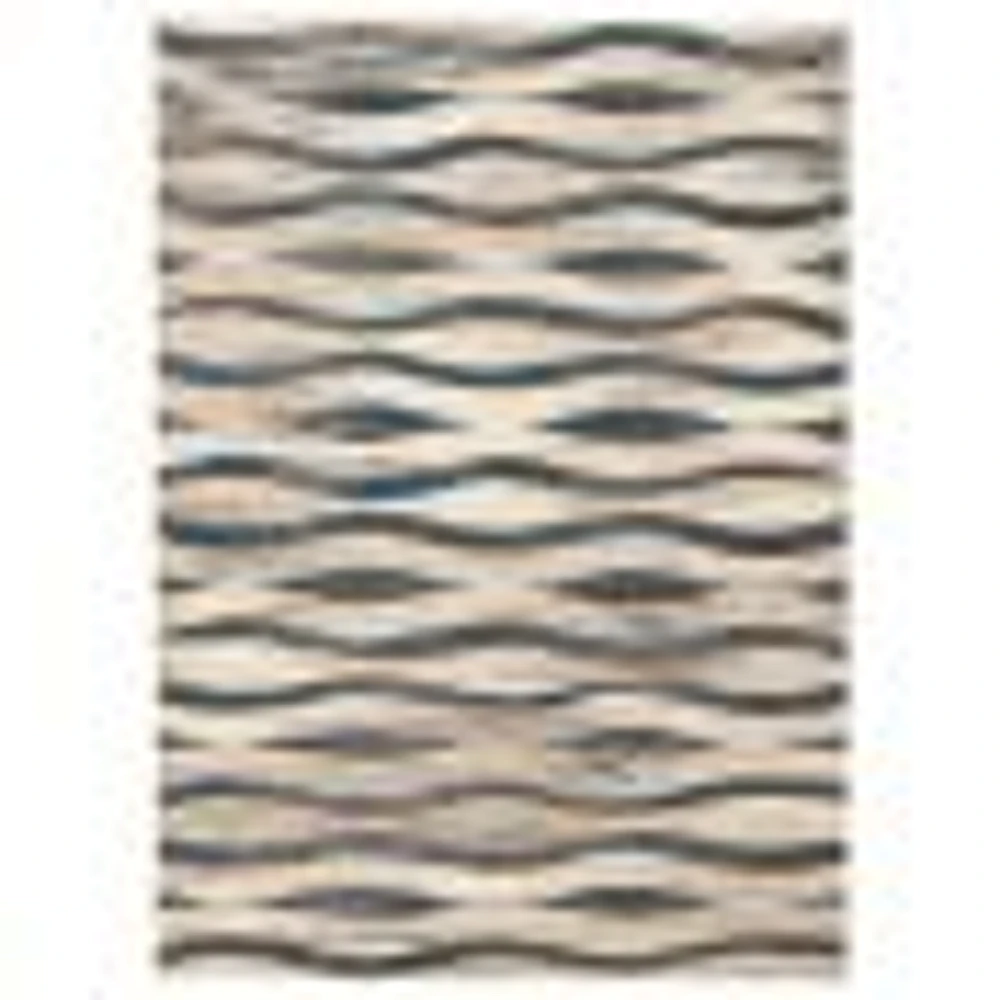 Mandalay Ivory/Blue Rug
