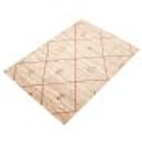 Caby Ivory/Red Rug