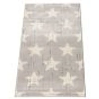 Stars Light Grey Rug