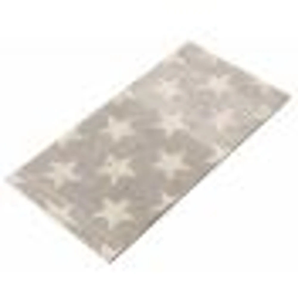 Stars Light Grey Rug