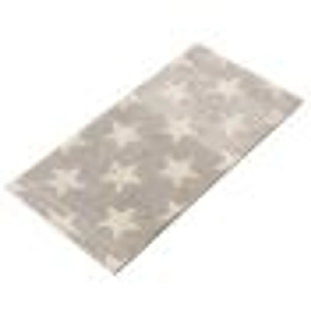 Stars Light Grey Rug