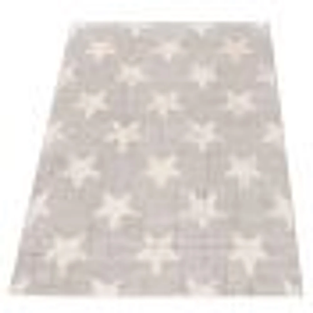 Stars Light Grey Rug