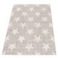 Stars Light Grey Rug