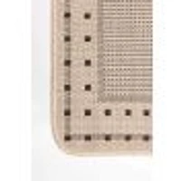 Nagano Indoor/ Outdoor Cream Rug