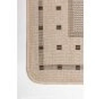 Nagano Indoor/ Outdoor Cream Rug