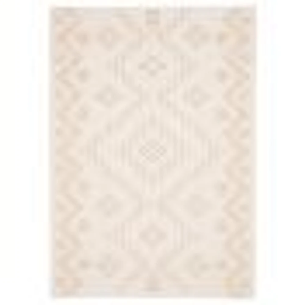 Caral tapis contemporain taupe