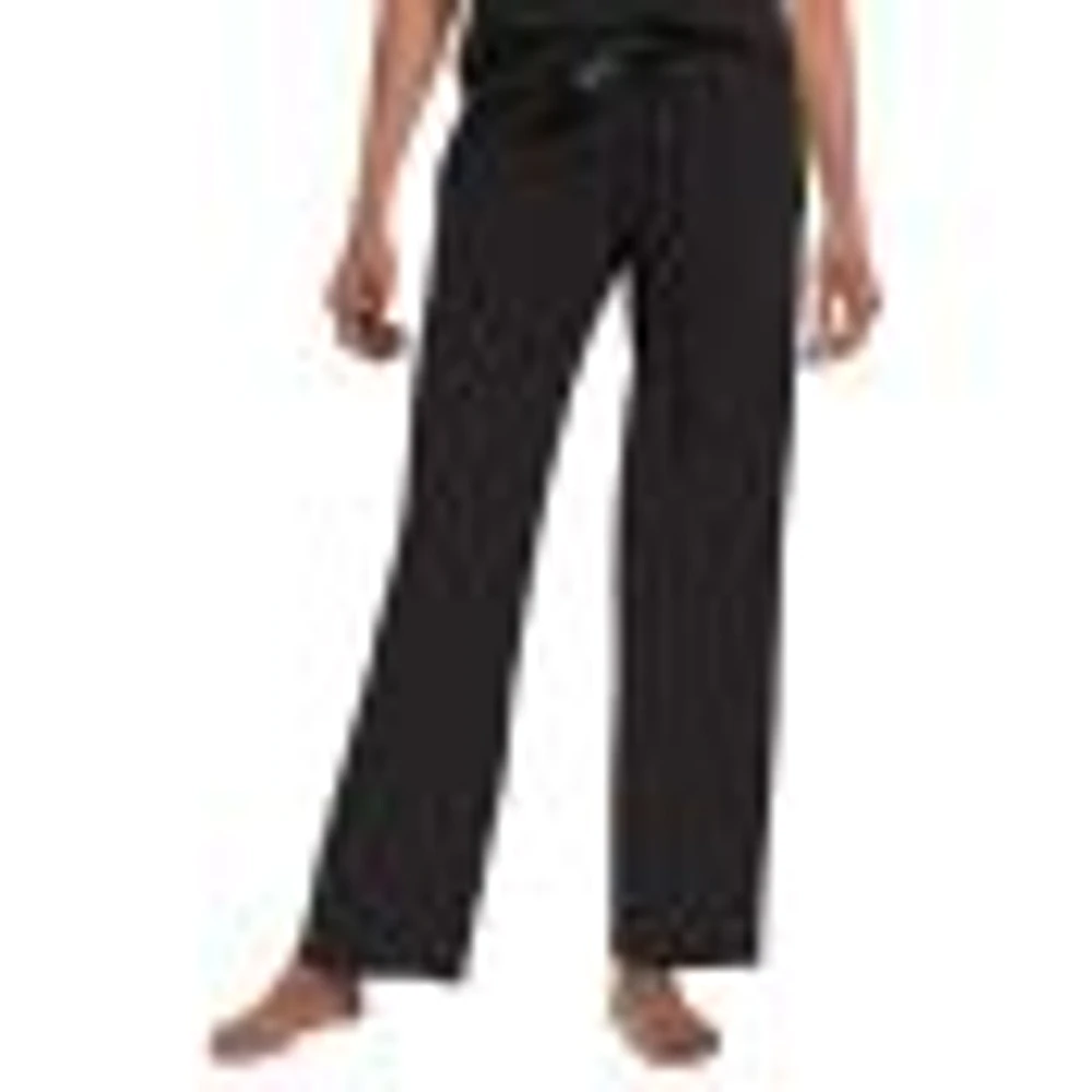 Ultra-Breathable Pyjama Pants - Black