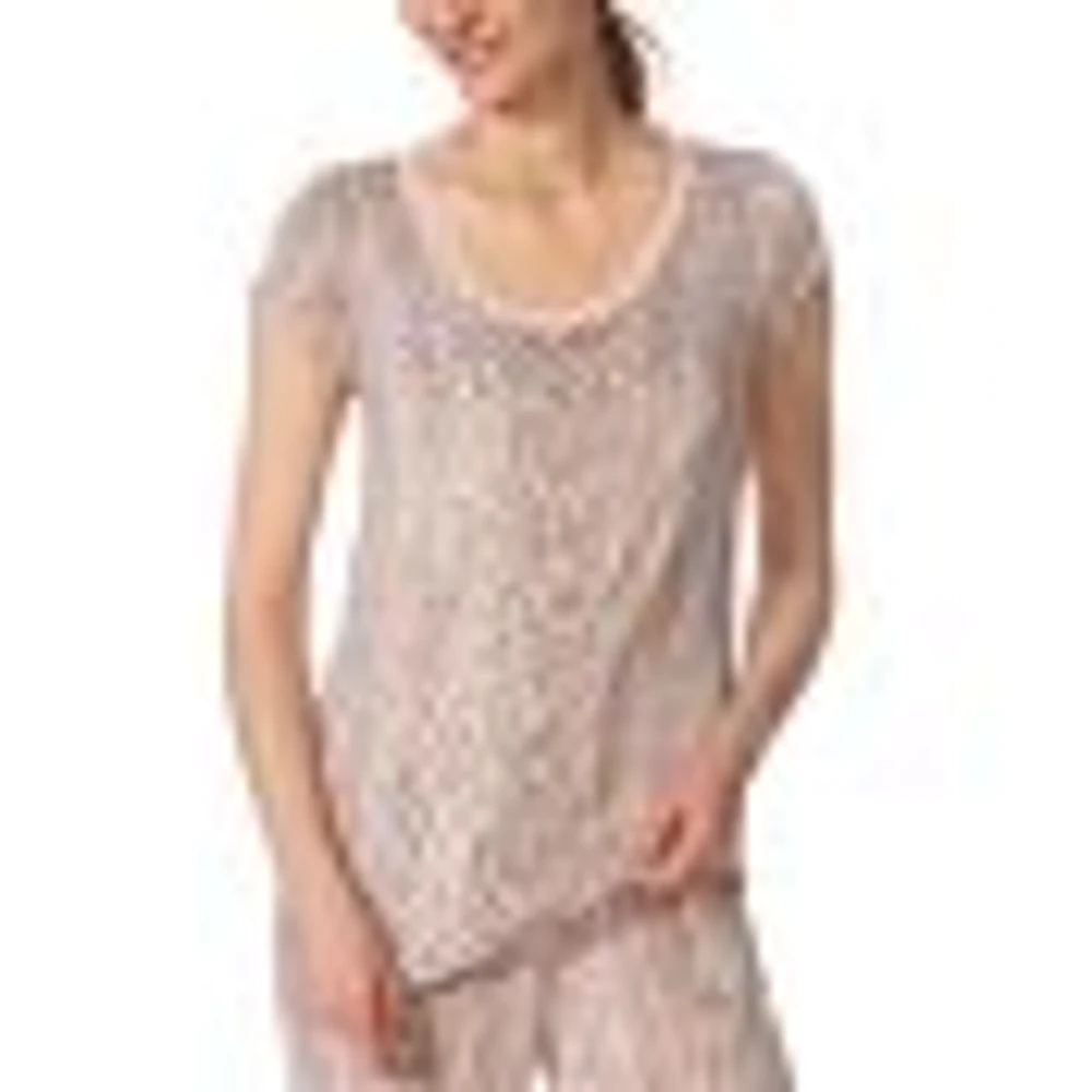 Ultra-Breathable Short-Sleeve Pyjama Top