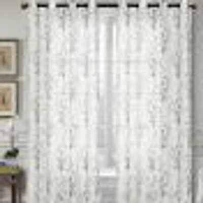 Bermuda Semi-Sheer Grommet Curtain