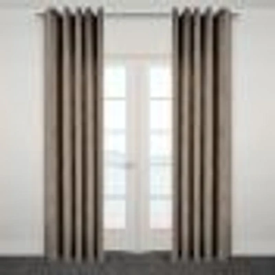 Duchess Corduroy Grommet Jacquard Curtain