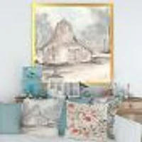 Farmhouse Barn Grey VI  Wall Art