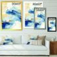 Metallic Gold Indigo II  Wall Art