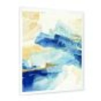 Metallic Gold Indigo II  Wall Art