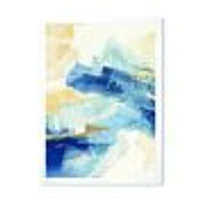 Metallic Gold Indigo II  Wall Art