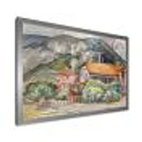 Greek Landscape off The Coast of Aegean Sea  Wall Art