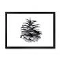 Conifer Cone Monochrome Wall Art