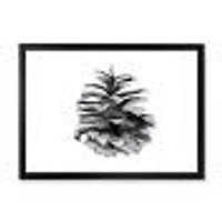 Conifer Cone Monochrome Wall Art