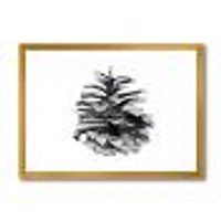 Conifer Cone Monochrome Wall Art