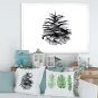 Conifer Cone Monochrome Wall Art