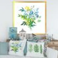 Toile « Meadow Flowers Garland »