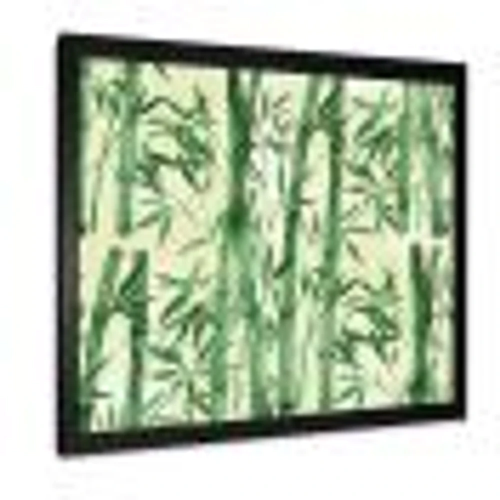 Bamboo Branches The Forest I  Wall Art