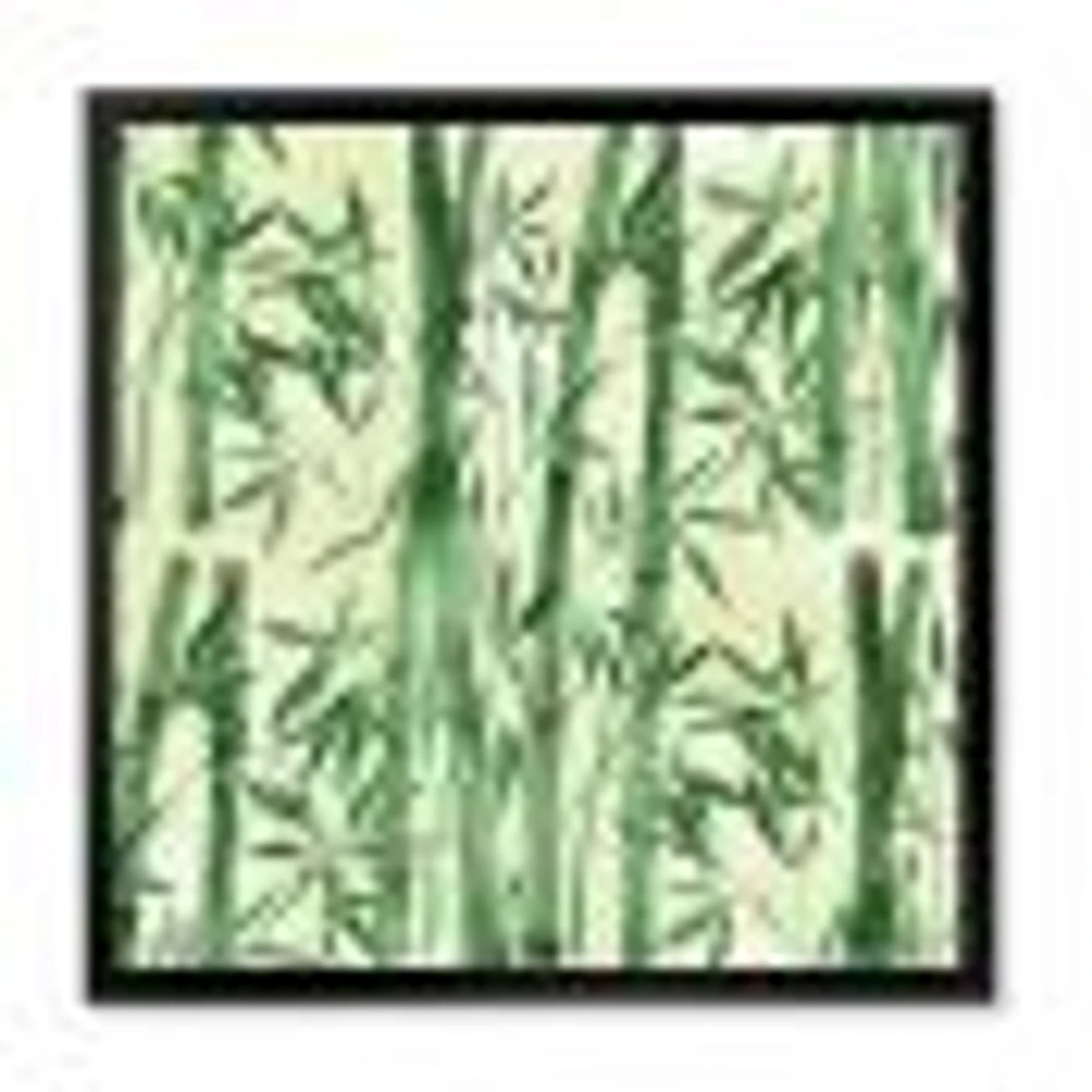 Bamboo Branches The Forest I  Wall Art