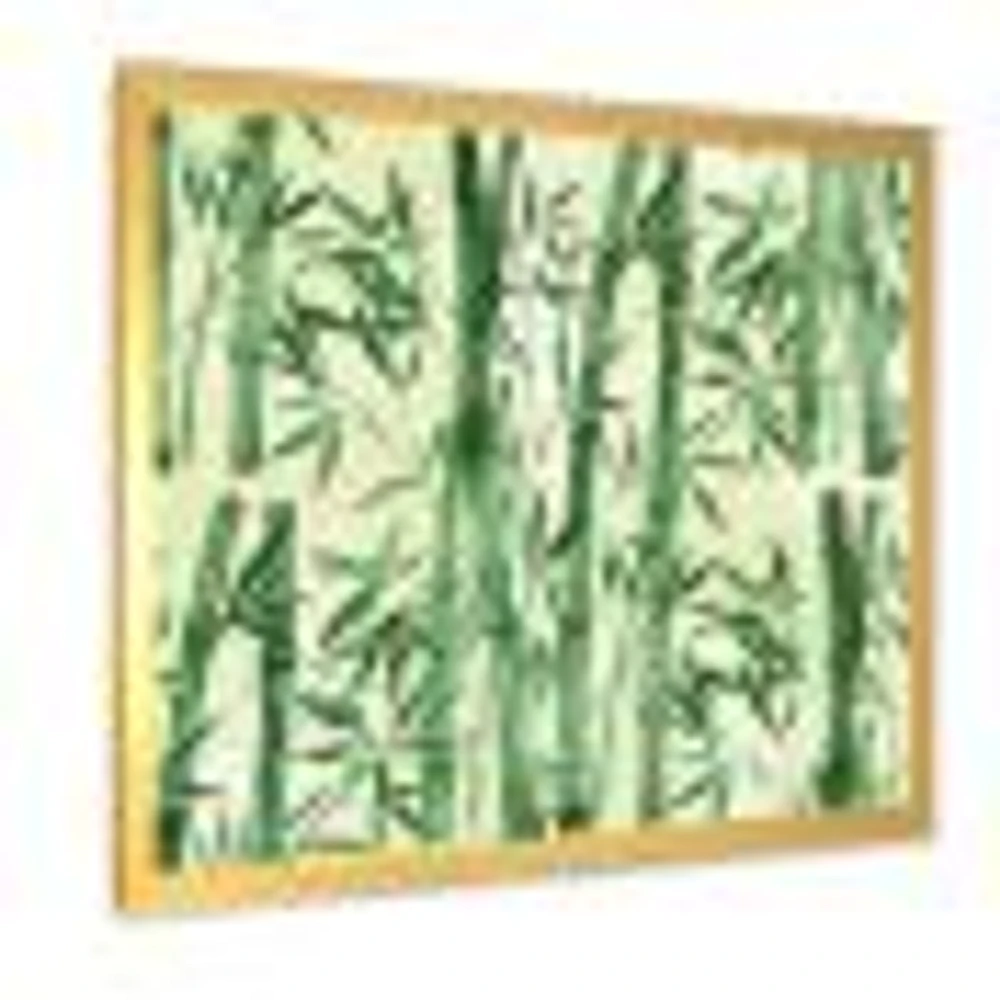 Bamboo Branches The Forest I  Wall Art