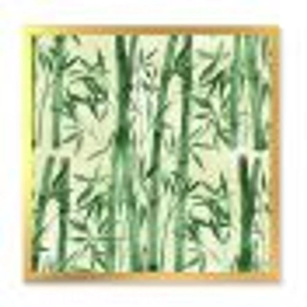 Bamboo Branches The Forest I  Wall Art