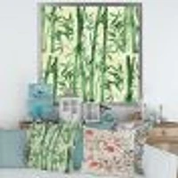 Bamboo Branches The Forest I  Wall Art