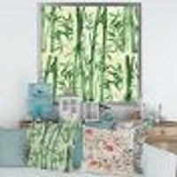 Bamboo Branches The Forest I  Wall Art
