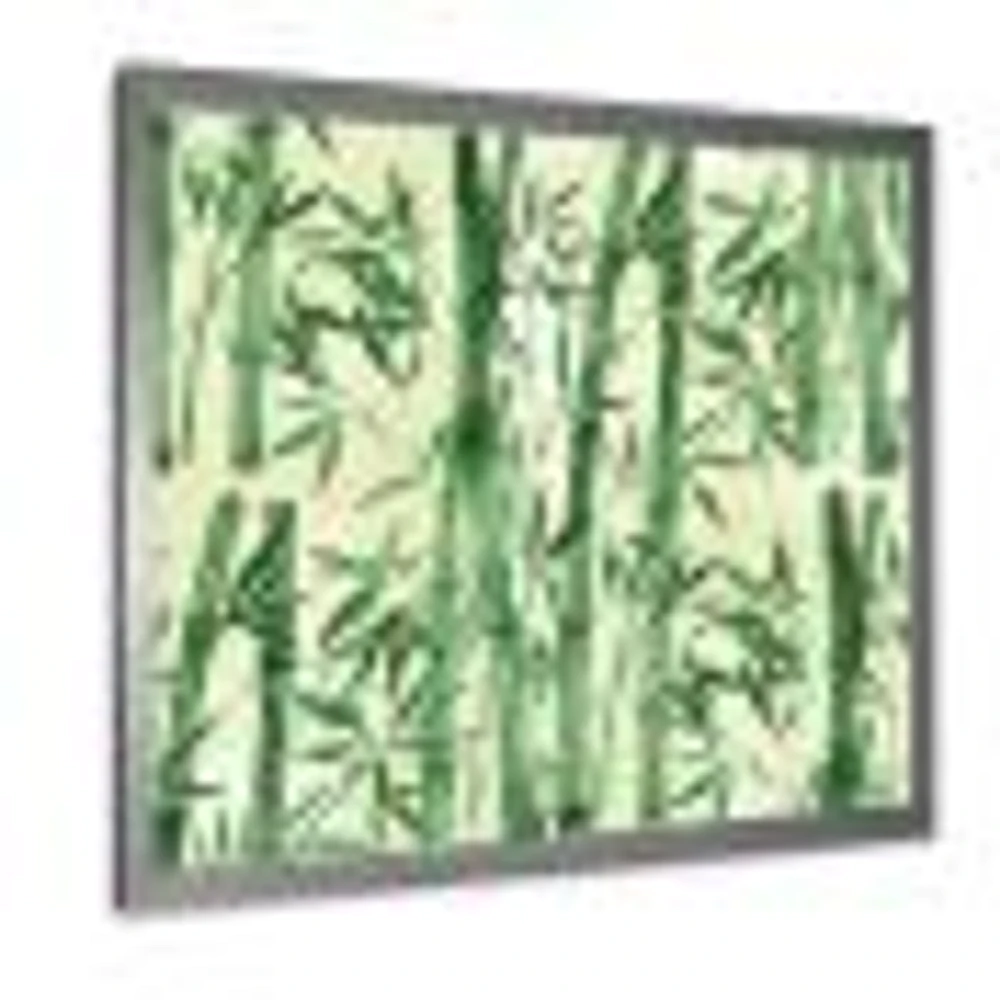 Bamboo Branches The Forest I  Wall Art