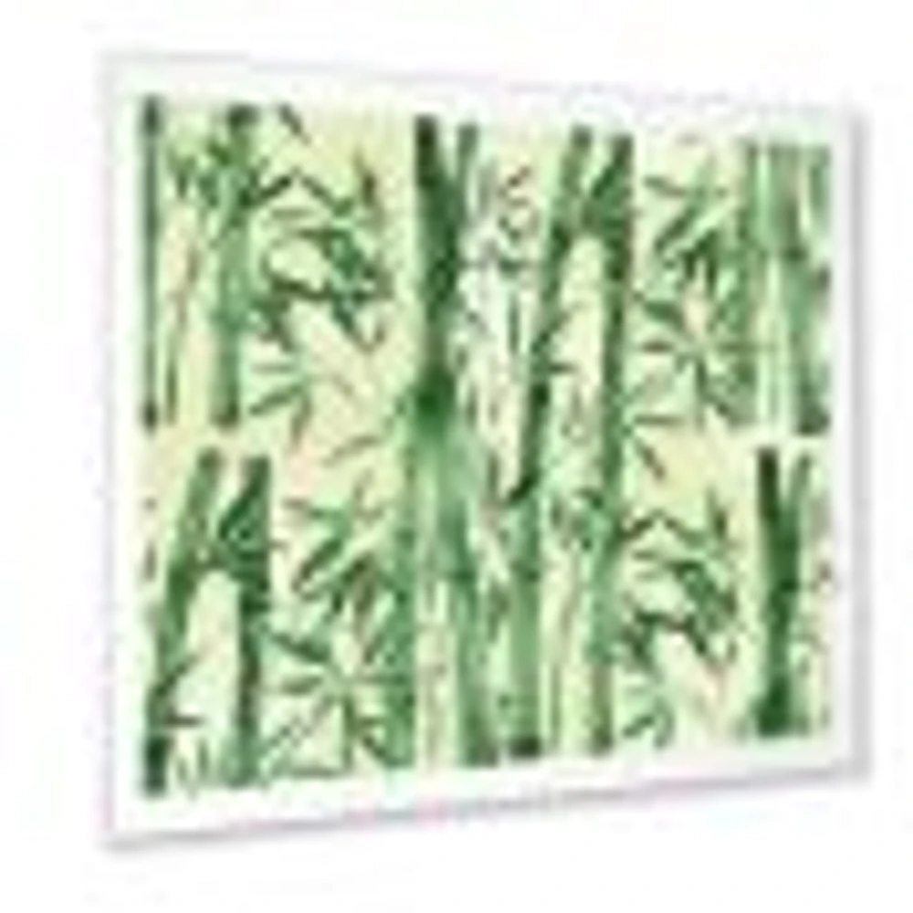 Bamboo Branches The Forest I  Wall Art