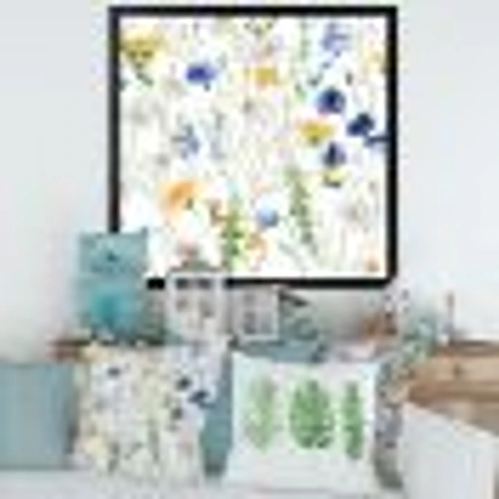 WildFlowers Chamomile and Clover Bell II  Wall Art