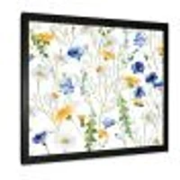 WildFlowers Chamomile and Clover Bell II  Wall Art