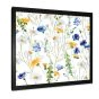 WildFlowers Chamomile and Clover Bell II  Wall Art