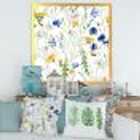 WildFlowers Chamomile and Clover Bell II  Wall Art