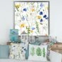 WildFlowers Chamomile and Clover Bell II  Wall Art