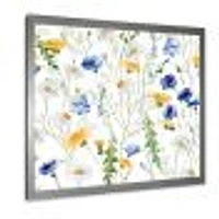 WildFlowers Chamomile and Clover Bell II  Wall Art