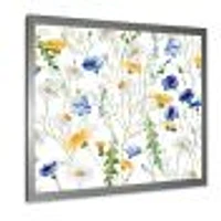 WildFlowers Chamomile and Clover Bell II  Wall Art