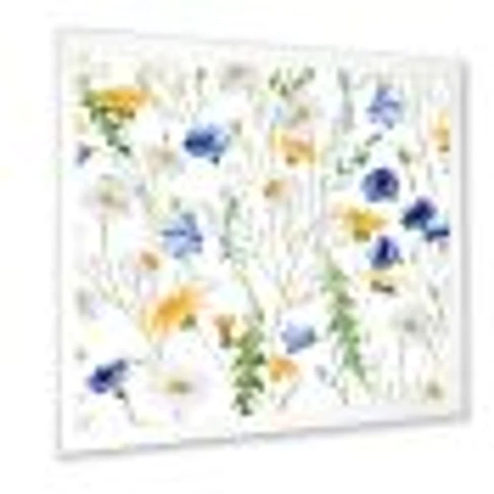 WildFlowers Chamomile and Clover Bell II Wall Art