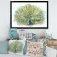 Toile « Peacock Bird »