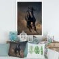 Portrait of Thoroughbred Nonius Stallion Horse I  Wall Art