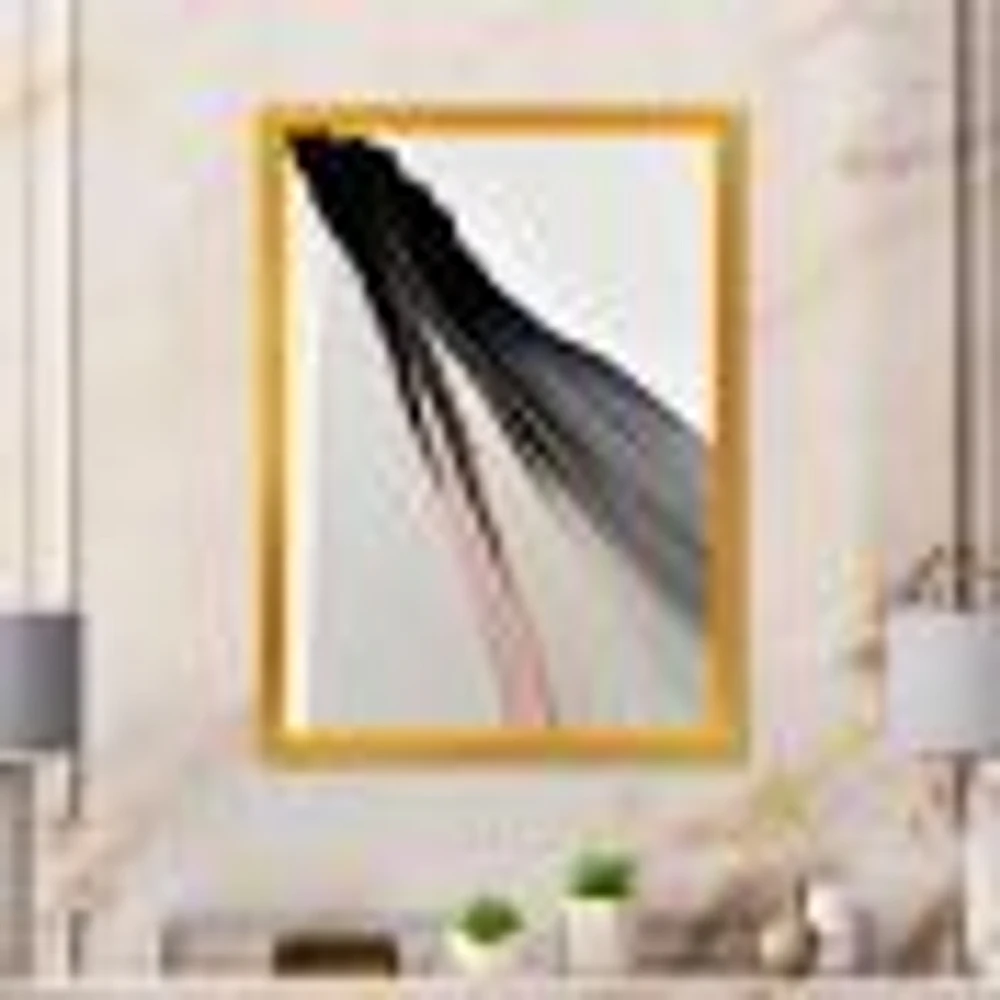Minimalism Pink And Gold Cubic Fusion VI Wall Art
