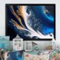 Ice Paint Splash VI Wall Art