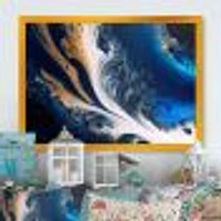 Ice Paint Splash VI Wall Art