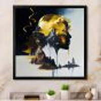 Double Explosure Of Man Dream Wall Art